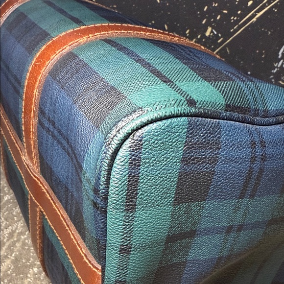 Polo by Ralph Lauren Tartan Blackwatch Boston with Leather Trim - Picture 10 of 13